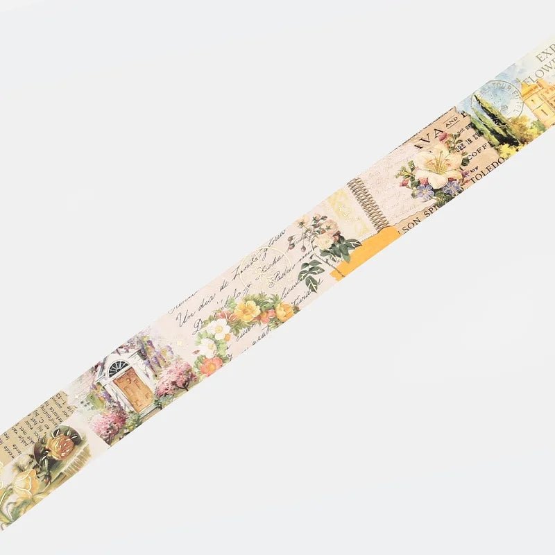 Washi tape Invitation to Romance - Flower - BGM - Tidformera