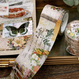 Washi tape Invitation to Romance - Flower - BGM - Tidformera