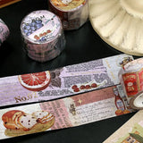 Washi tape Invitation to Romance - Fruits - BGM - Tidformera