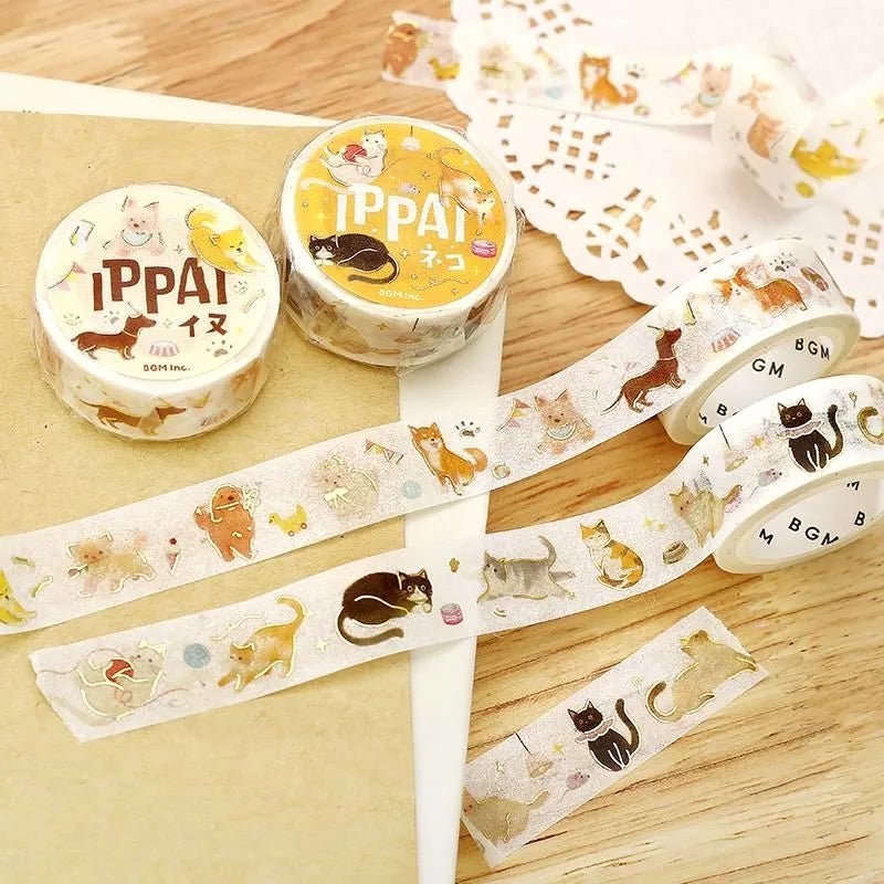 Washi Tape Ippai - Full of cats - 4 - BGM - Tidformera