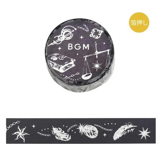 Washi Tape Life Serie - Magic spell - BGM - Tidformera