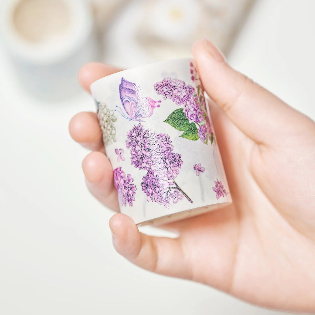 Washi tape Lilac Wide - 60 mm - Washi Tape Shop - Tidformera