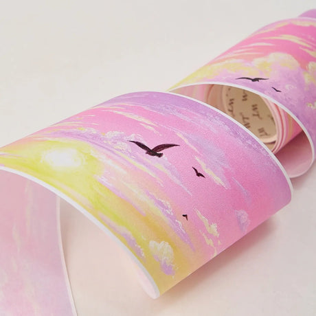 Washi Tape Lotus Twilight - 70 mm - 1 - Washi Tape Shop - Tidformera