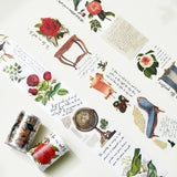 Washi tape Macbeth's Manuscripts Wide - 60 mm - Washi Tape Shop - Tidformera