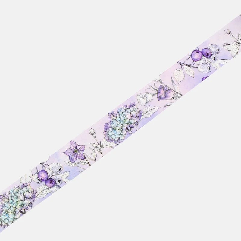 Washi tape Margin - Purple - BGM - Tidformera