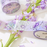 Washi tape Margin - Purple - BGM - Tidformera