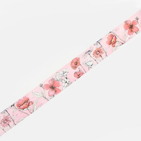 Washi tape Margin - Red - BGM - Tidformera