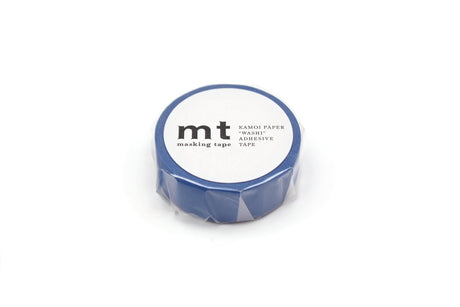 Washi Tape Matte - Blue - 2 - MT masking tape - Tidformera