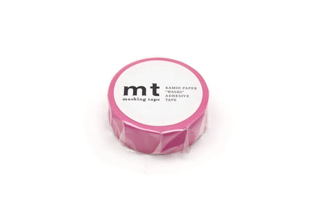 Washi Tape Matte - Pink - 2 - MT masking tape - Tidformera