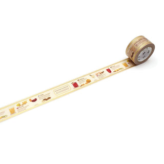 Washi Tape Merry Christmas 2022 - Drinks - 1 - MT masking tape - Tidformera