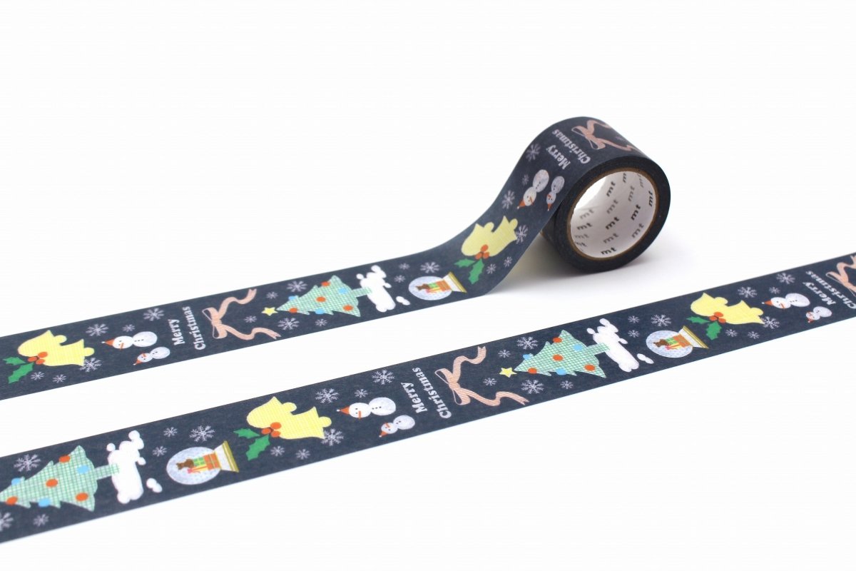 Washi Tape Merry Christmas - Blackboard - 2 - MT masking tape - Tidformera