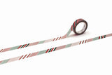 Washi Tape Merry Christmas - Color stripe - 2 - MT masking tape - Tidformera