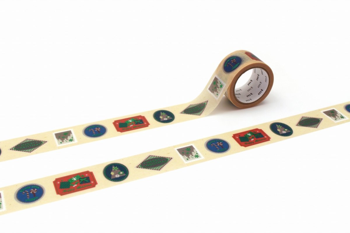 Washi Tape Merry Christmas - Sticker - 2 - MT masking tape - Tidformera