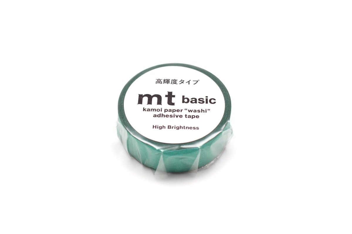 Washi Tape Metallic - Green - 2 - MT masking tape - Tidformera