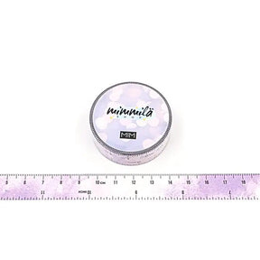 Washi tape - Mimmilä - Measuring Moments Purple 15 mm - 1 - MIC & MIM Premium Paper Shop - Tidformera