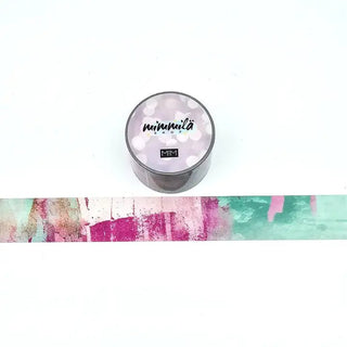 Washi tape - Mimmilä - Painters' Tapes Pink Teal 25 mm - 1 - MIC & MIM Premium Paper Shop - Tidformera