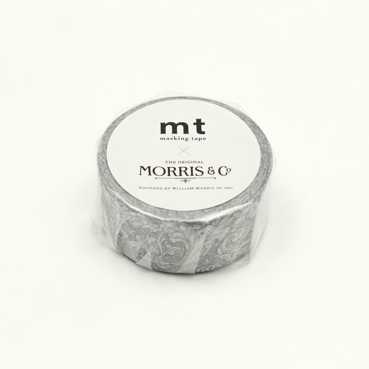 Washi Tape Morris & Co - Pure Bachelors Button Stone/Linen 20 mm - MT masking tape - Tidformera