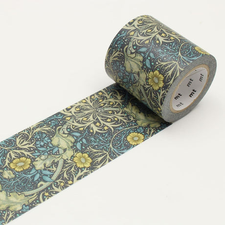 Washi Tape Morris & Co Seaweed 50 mm - MT masking tape - Tidformera