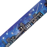 Washi Tape Night of Shooting Stars - City - 2 - BGM - Tidformera