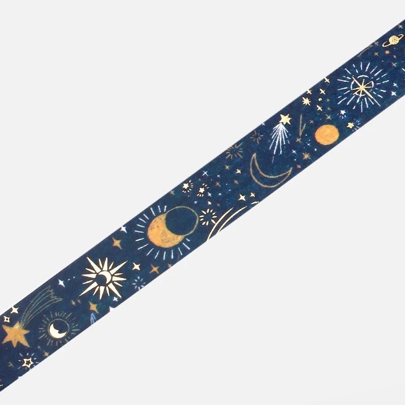 Washi Tape On a Starry Night - BGM - Tidformera