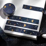 Washi Tape On a Starry Night - BGM - Tidformera