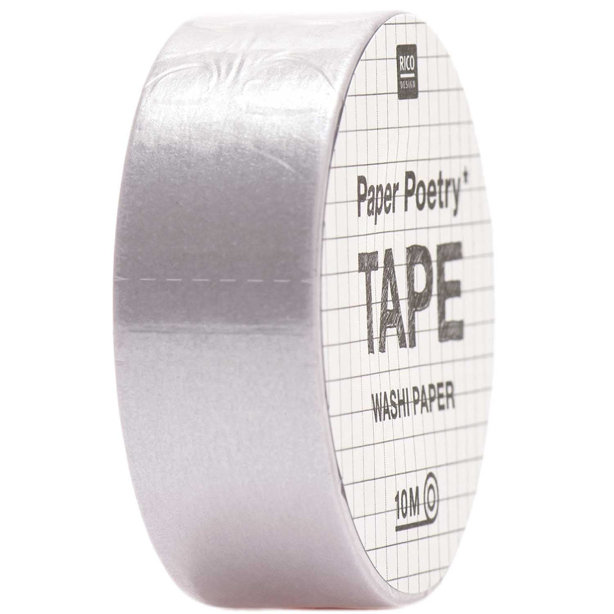 Washi tape Paper Poetry Enfärgade - Lilac - Rico Design - Tidformera