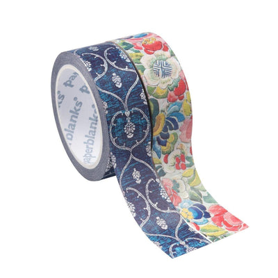 Washi Tape Paperblanks 2 - pack - Blue Velvet & Pear Garden - 1 - Paperblanks - Tidformera