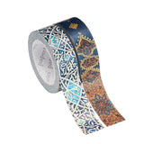 Washi Tape Paperblanks 2-pack - Granada Turquoise & Safavid Indigo - Paperblanks - Tidformera