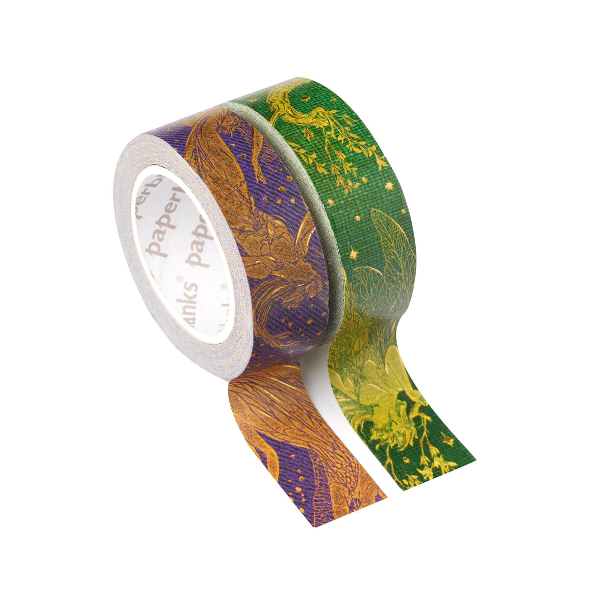 Washi Tape Paperblanks 2-pack - Olive Fairy & Violet Fairy - Paperblanks - Tidformera