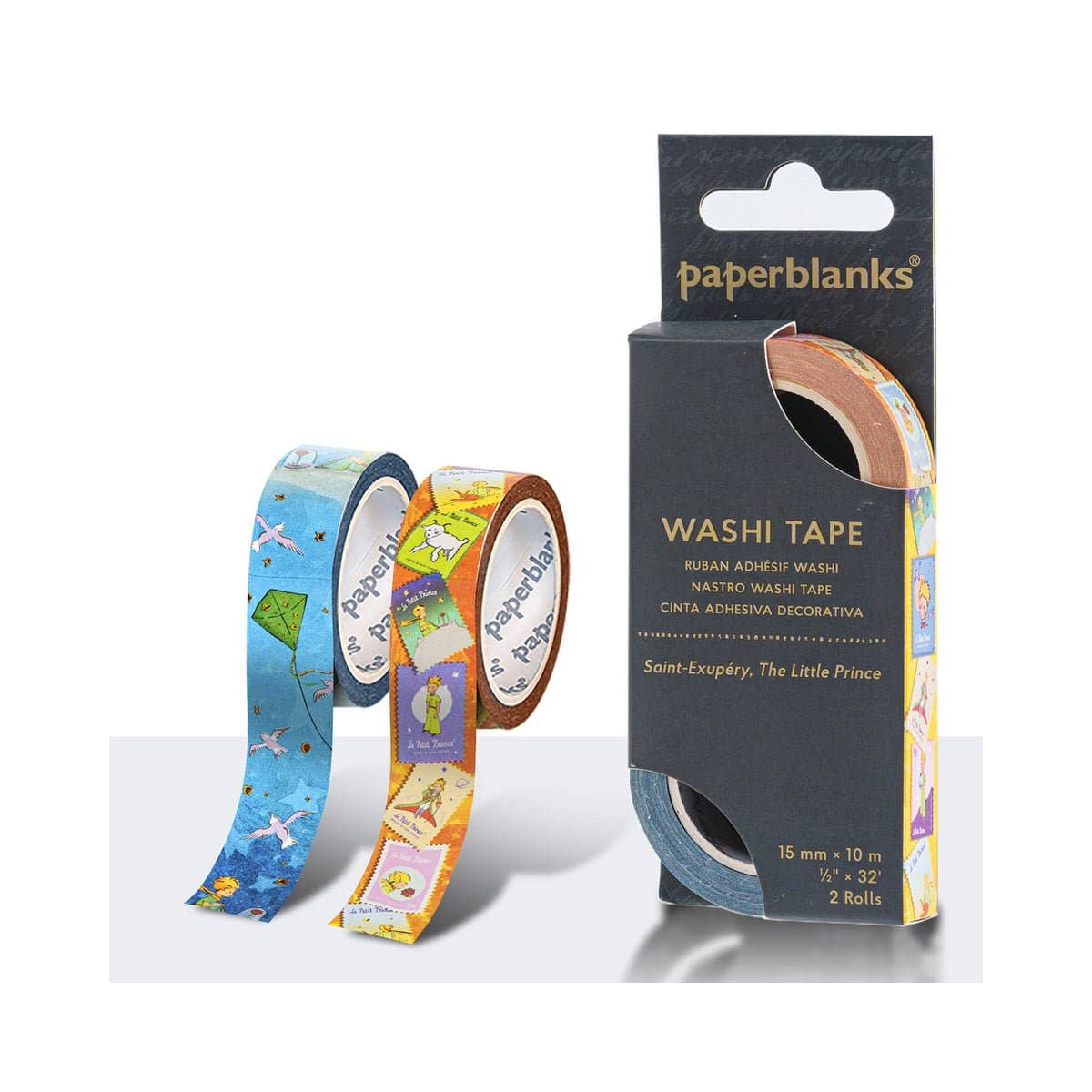 Washi Tape Paperblanks 2 - pack - Saint - Exupéry The Little Prince - 1 - Paperblanks - Tidformera