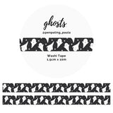 Washi tape - Penpaling Paula 15 mm - Ghosts - 1 - Penpaling Paula - Tidformera