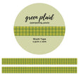 Washi tape - Penpaling Paula 15 mm - Green Plaid - 1 - Penpaling Paula - Tidformera