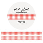 Washi tape - Penpaling Paula 15 mm - Picnic Plaid - 1 - Penpaling Paula - Tidformera