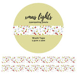 Washi tape - Penpaling Paula 15 mm - Xmas Lights - 1 - Penpaling Paula - Tidformera