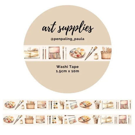 Washi tape - Penpaling Paula - Art Supplies 15 mm - 1 - Penpaling Paula - Tidformera
