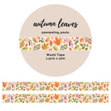 Washi tape - Penpaling Paula - Autumn Leaves 15 mm - 1 - Penpaling Paula - Tidformera