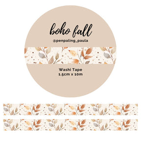 Washi tape - Penpaling Paula - Boho Fall 15 mm - 1 - Penpaling Paula - Tidformera