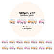 Washi tape - Penpaling Paula - Camper van 15 mm - 1 - Penpaling Paula - Tidformera