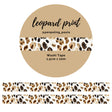 Washi tape - Penpaling Paula - Leopard Print 15 mm - 1 - Penpaling Paula - Tidformera
