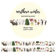 Washi tape - Penpaling Paula - Northern Winter 15 mm - 1 - Penpaling Paula - Tidformera