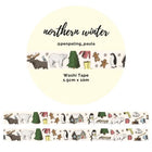Washi tape - Penpaling Paula - Northern Winter 15 mm - 1 - Penpaling Paula - Tidformera