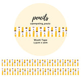 Washi tape - Penpaling Paula - Pencils 15 mm - 1 - Penpaling Paula - Tidformera
