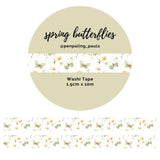 Washi tape - Penpaling Paula - Spring Butterflies 15 mm - 1 - Penpaling Paula - Tidformera