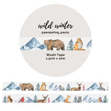 Washi tape - Penpaling Paula - Wild Winter 15 mm - 1 - Penpaling Paula - Tidformera
