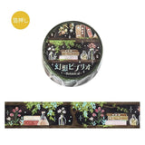 Washi Tape Phantom Vibrio - Botanical - 1 - BGM - Tidformera