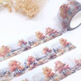 Washi tape Plan & Plot - 30 mm - Autumn Landscape - 2 - Plan & Plot Studio - Tidformera