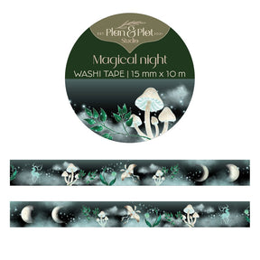Washi tape Plan & Plot - Magical night 15 mm - 1 - Plan & Plot Studio - Tidformera