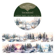 Washi tape Plan & Plot - Snowland 30 mm - 1 - Plan & Plot Studio - Tidformera