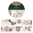Washi tape Plan & Plot - Vintage 30 mm - 1 - Plan & Plot Studio - Tidformera
