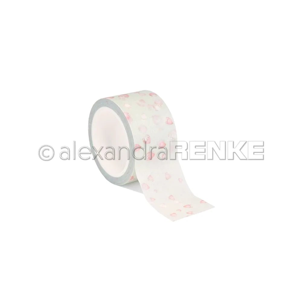 Washi tape Renke Blossom - Flurry strawberry - Alexandra Renke - Tidformera